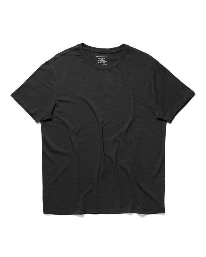 Pe Bamboo Cotton Tee Crew fra Panos
