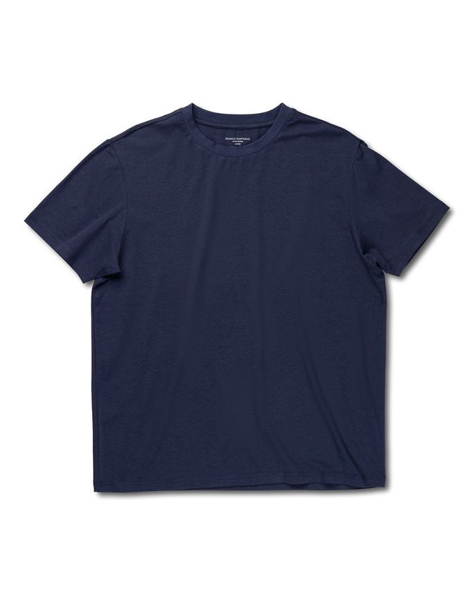 Pe Bamboo Cotton Tee Crew fra Panos