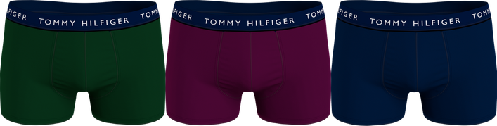 Tommy Hilfiger 3-pak Trunks i bæredygtigt bomuld