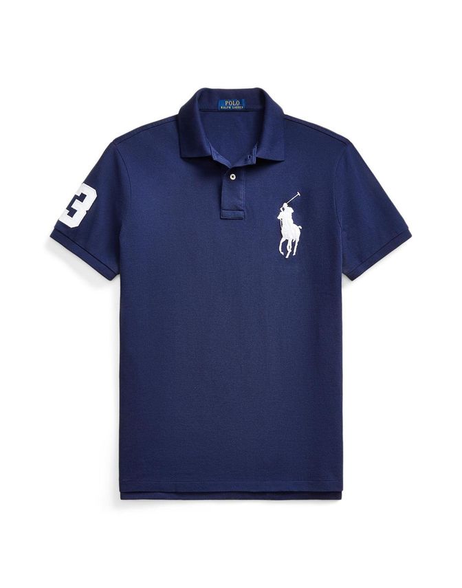 Ralph Lauren Big Pony Polo T-shirt – Slim Fit til mænd