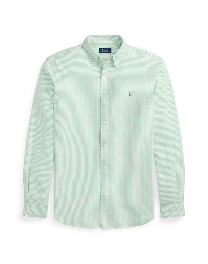 Ralph Lauren Pink Stribet Oxford Skjorte - Elegant Design