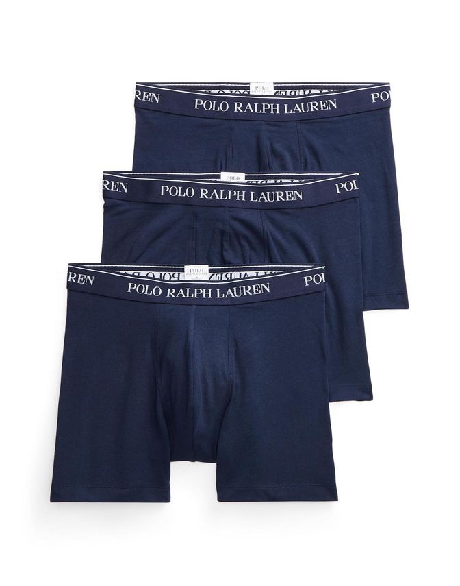 Ralph Lauren Stretch Cotton Boksershorts – 3 Pakke Tilbud