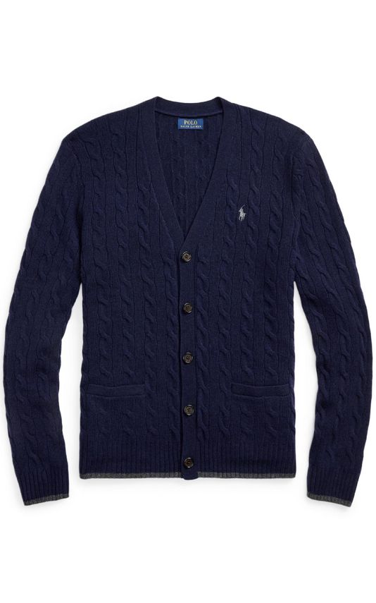 Lscablevncrg Long Sleeve Cardigan fra Ralph Lauren