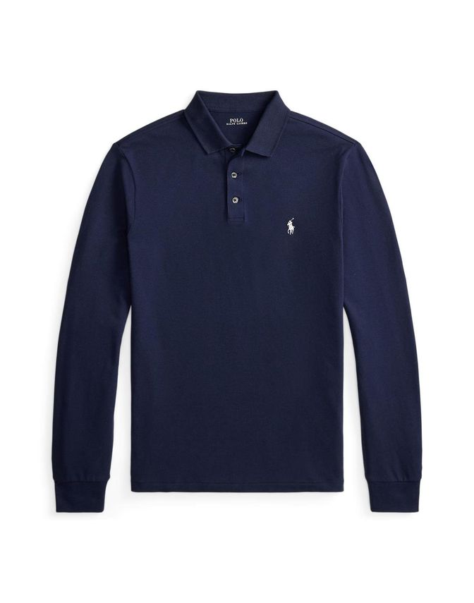 Lskccmslm4 Long Sleeve Polo Shirt fra Ralph Lauren