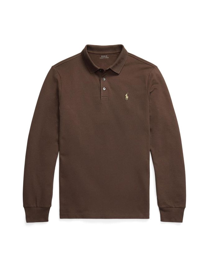 Lskccmslm4 Long Sleeve Polo Shirt fra Ralph Lauren