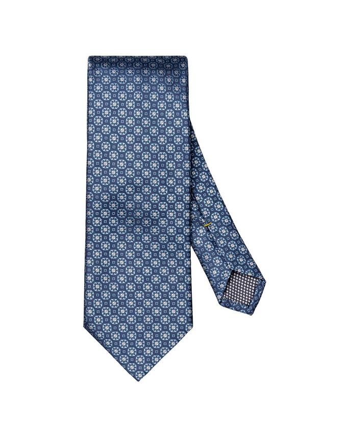 Medallion Woven Silk Tie fra Eton