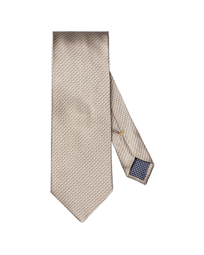 Micro Woven Cotton Silk Tie fra Eton