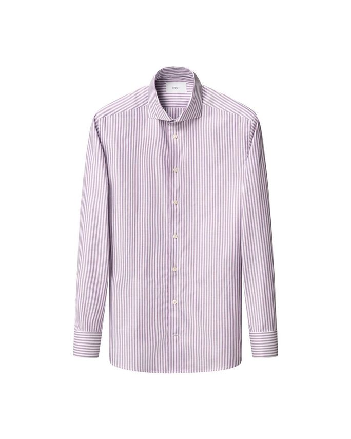 Striped Signature Oxford Shirt fra Eton