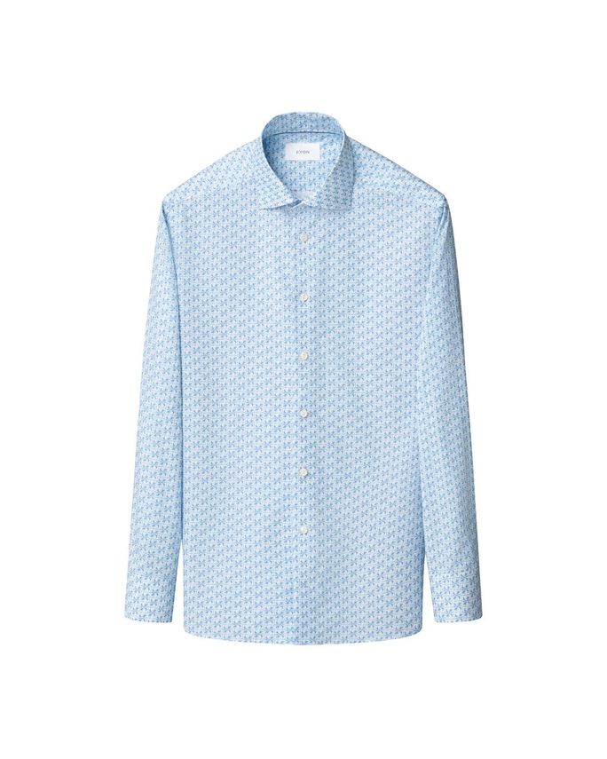 Floral Signature Poplin Shirt fra Eton