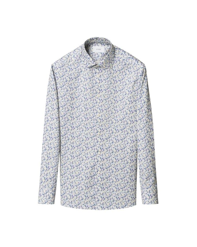 Motif Signature Twill Shirt fra Eton