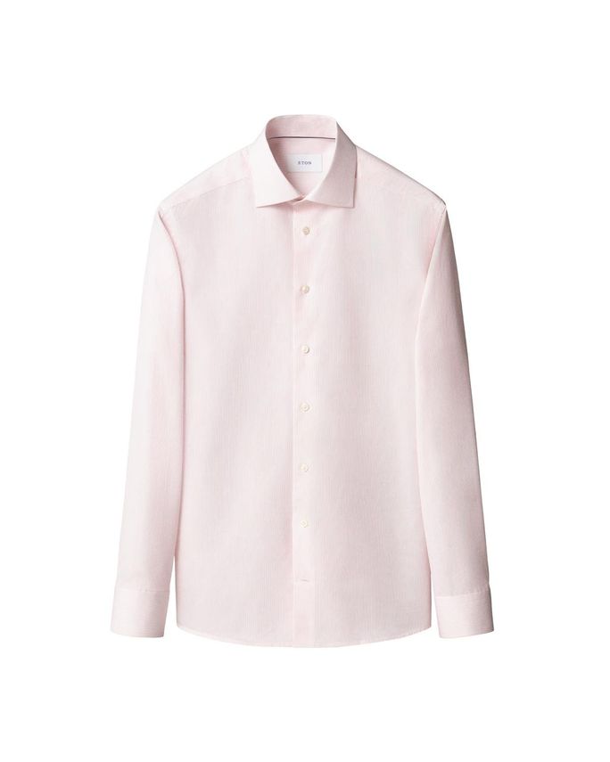 Striped Signature Twill Shirt fra Eton