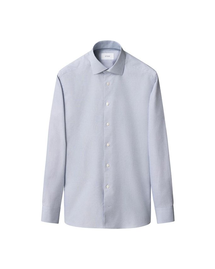 Semi Solid Dobby Shirt fra Eton