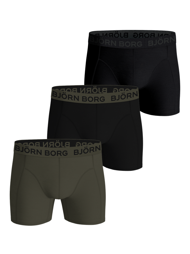 Cotton Stretch Boxer 3p, Multipack 4 fra Björn Borg