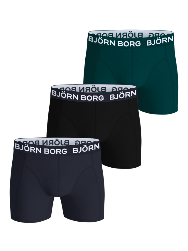 Cotton Stretch Boxer 3p, Multipack 8 fra Björn Borg