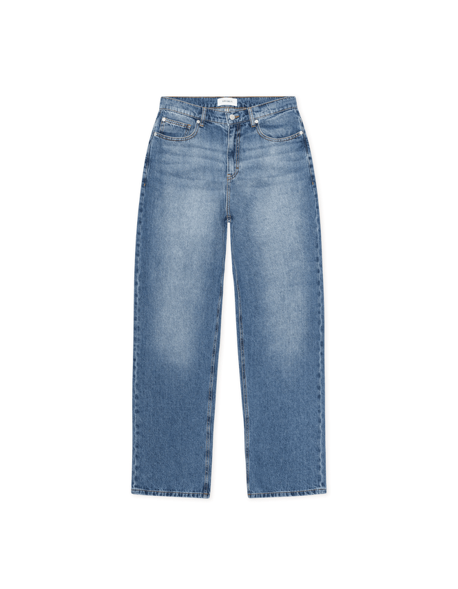 Roi Washed Denim Jeans fra Les Deux
