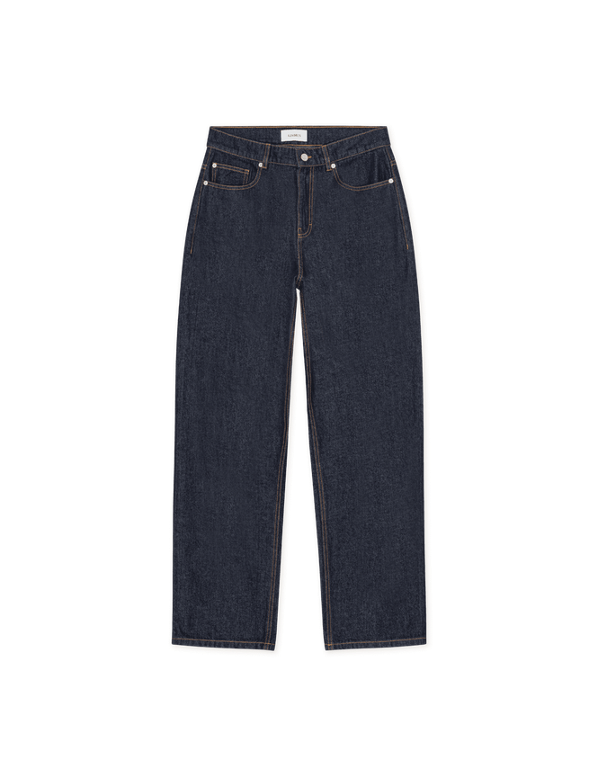 Roi Washed Denim Jeans fra Les Deux