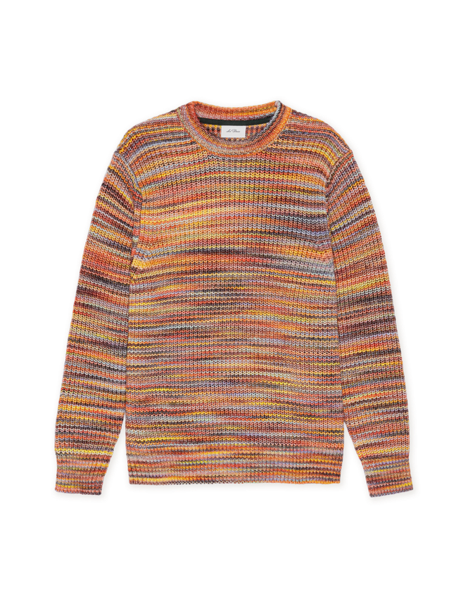 Space Rib Crewneck Knit fra Les Deux