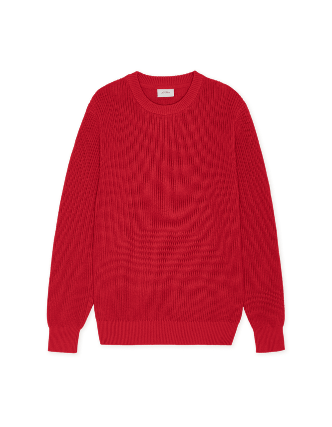 Rib Crewneck Knit fra Les Deux