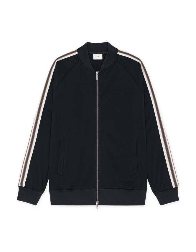 Signature Rib Tape Track Jacket fra Les Deux
