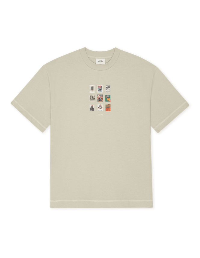 Stamp T Shirt fra Les Deux