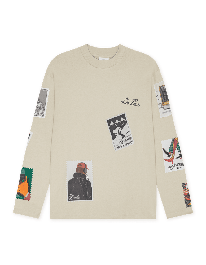 Stamp Ls T Shirt fra Les Deux