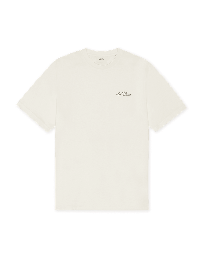 Signature Print T Shirt fra Les Deux