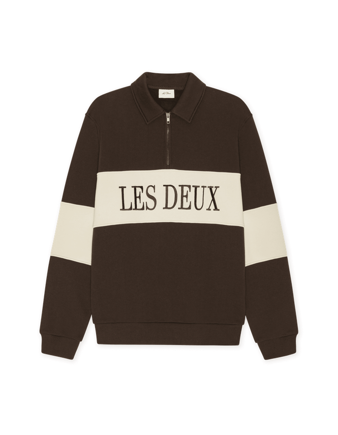 Zipper Rugby Sweatshirt fra Les Deux