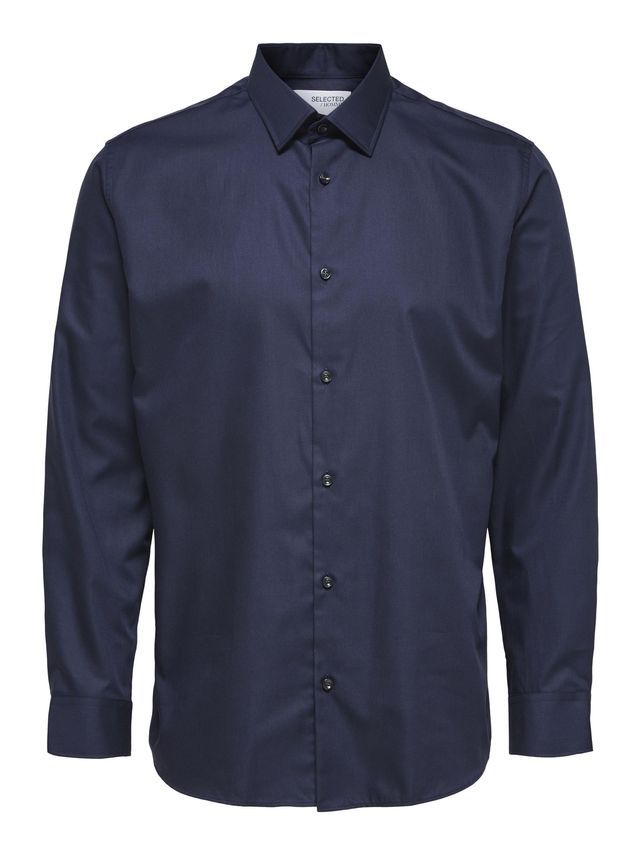 Slhslimethan Shirt Ls Classic B Noo fra Selected