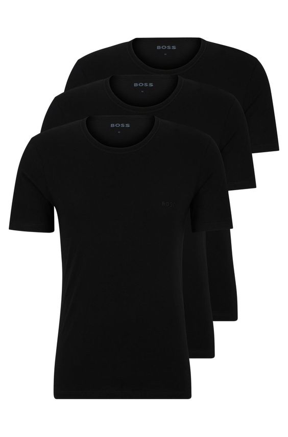 BOSS Black 3-pak T-shirts – Fantastisk Tilbud!