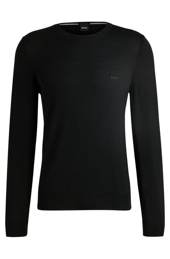 BOSS Black Sweatshirt – Stilfuld Uldtop til Mænd