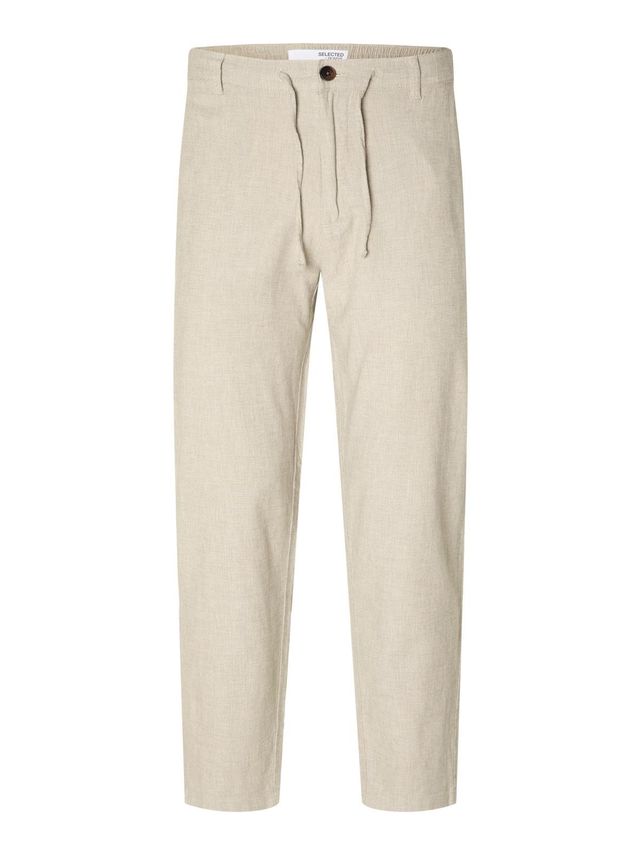 Slh172 Slimtape Brody Linen Pant No fra Selected