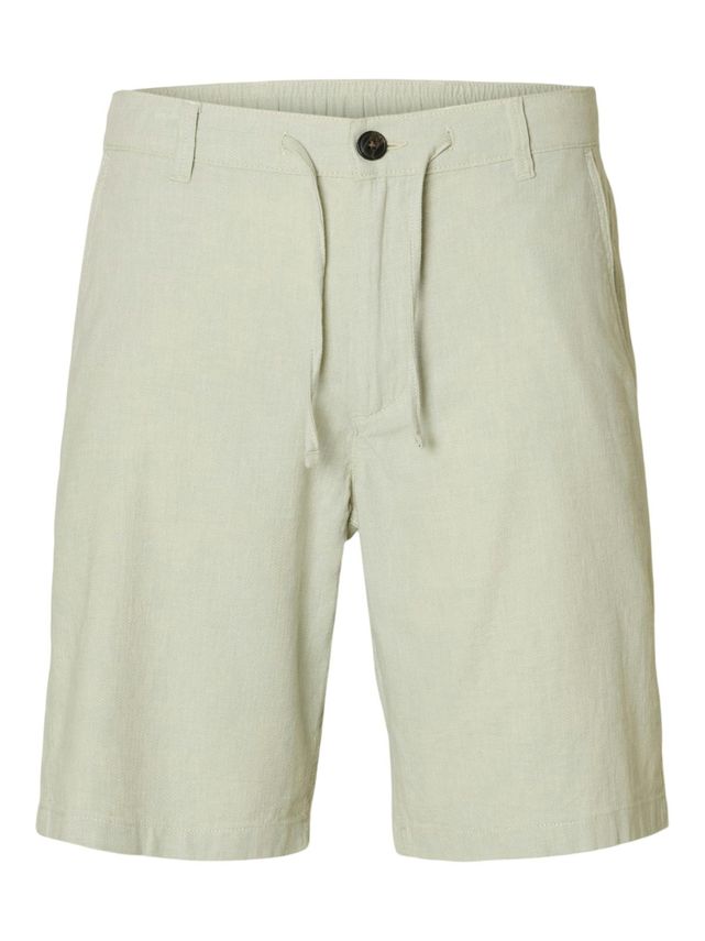 Slhregular Brody Linen Shorts Noos fra Selected