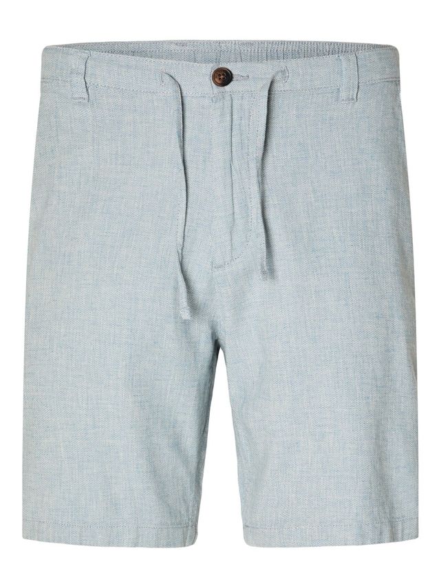 Slhregular Brody Linen Shorts Noos fra Selected