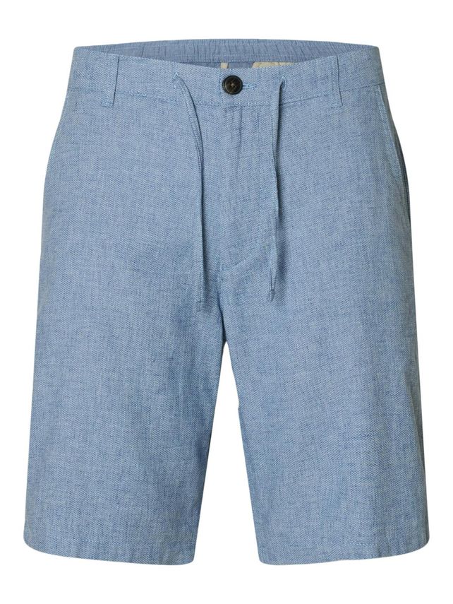 Slhregular Brody Linen Shorts Noos fra Selected