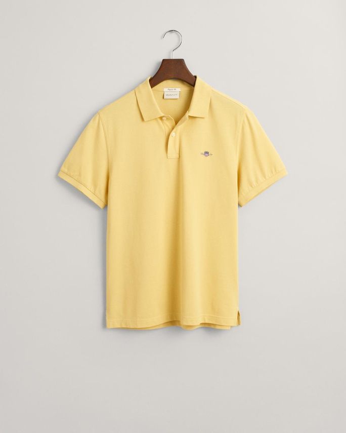 Reg Shield Ss Pique Polo fra Gant