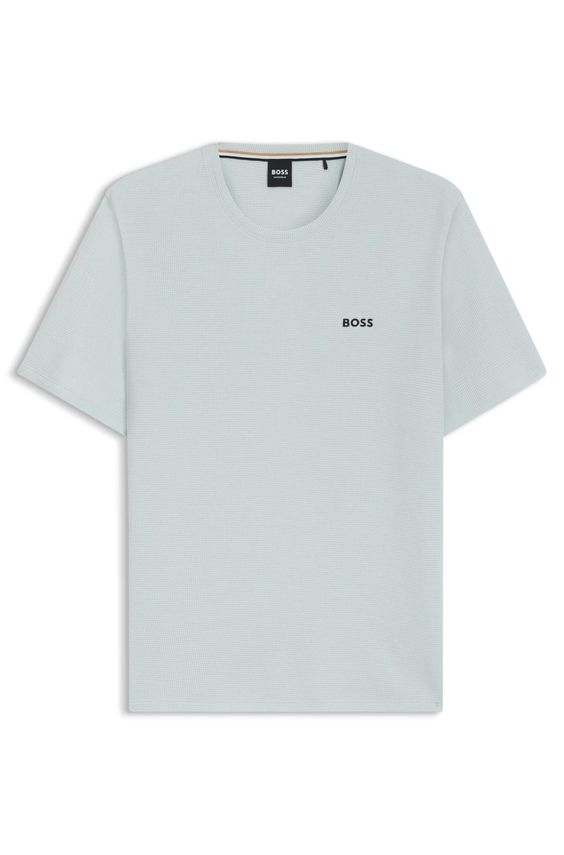 Waffle T Shirt 10269584 01 fra Boss Black