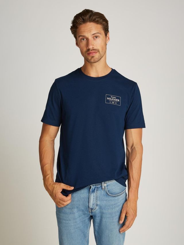 Monotype Printed Label Tee fra Tommy Hilfiger