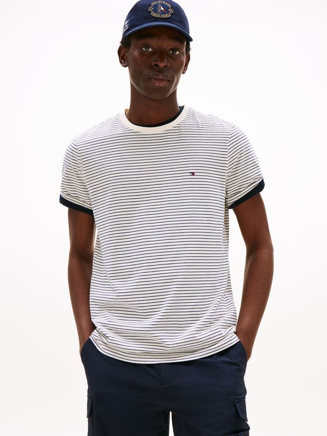 Ess Seasonal Reg Fit Solid Tee fra Tommy Hilfiger