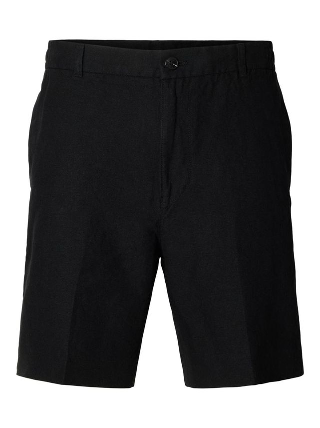 Slhregular Leroy Linen Bld Shorts N fra Selected