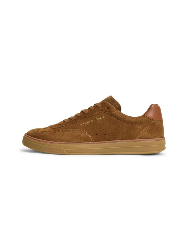 Th Lo Lux Suede Sneaker fra Tommy Hilfiger
