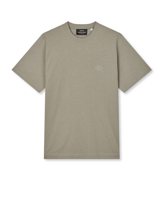 Cotton Jersey Frode Logo Tee Fav fra Mads Nørgaard