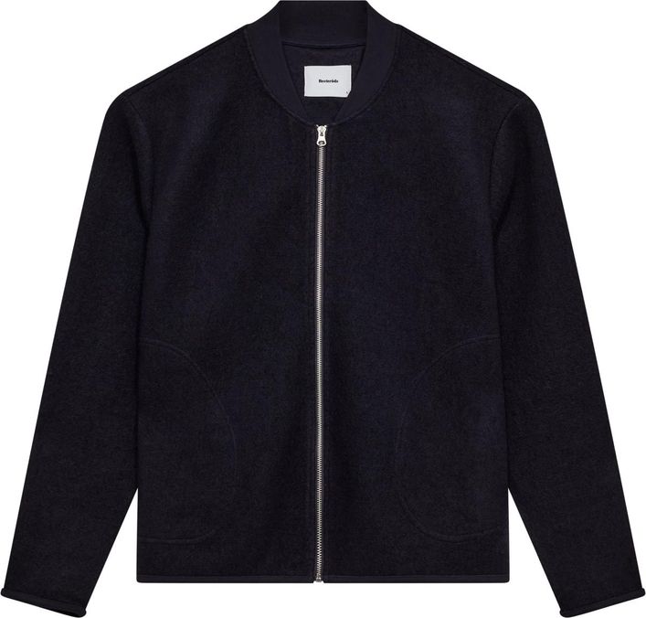 Rtluke Boiled Wool Jacket fra Resterroeds