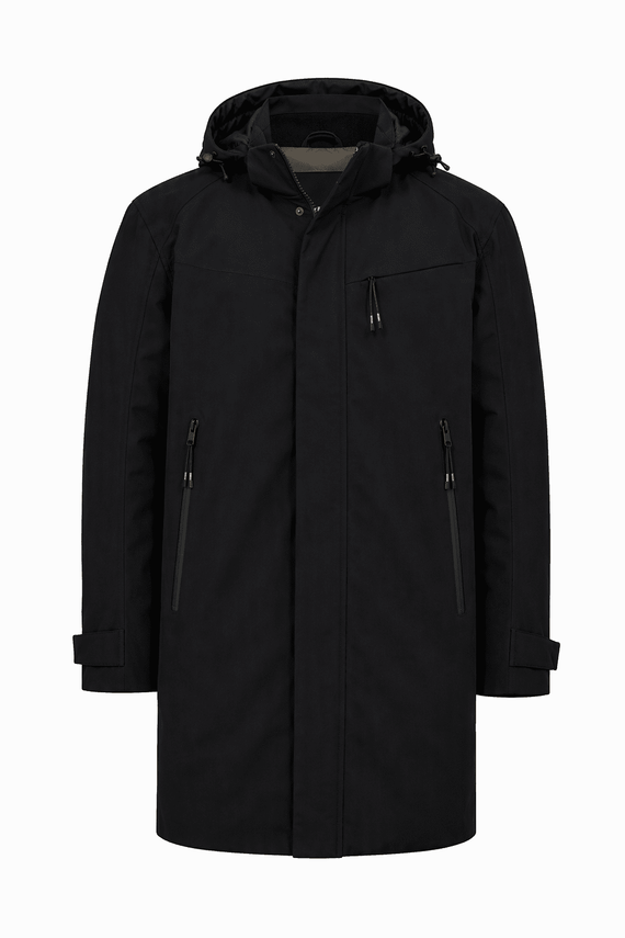 Coated Coat Modern Fit fra Gino Marcello