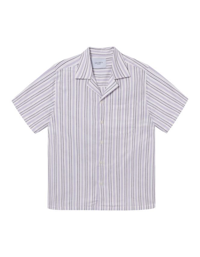 Les Deux Lawson Stripe T-shirt – Minimalistisk Sommerlook