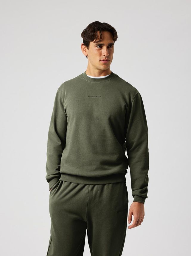 Borg Classic Sweatshirt, Brushed Nickel fra Björn Borg