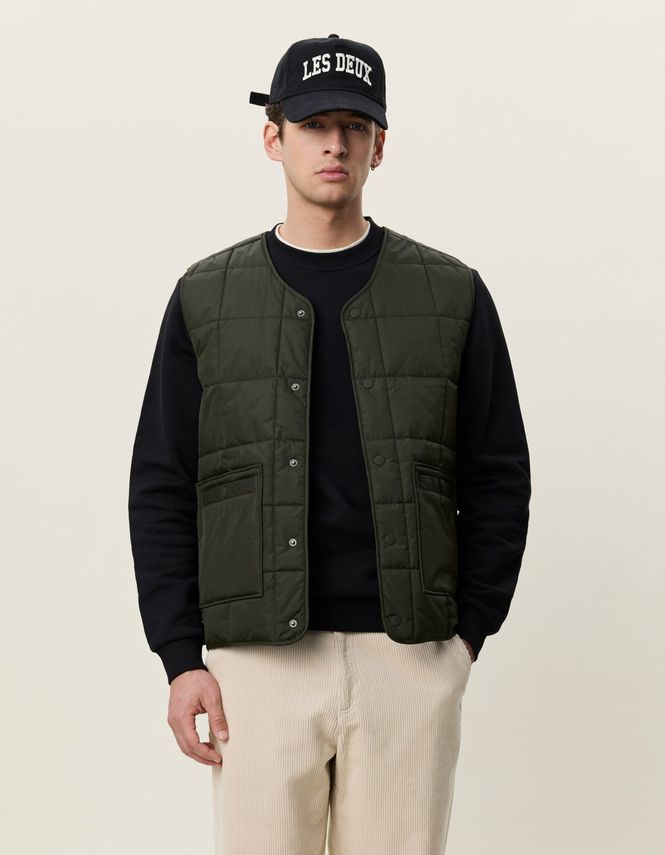 Quilted Vest fra Les Deux