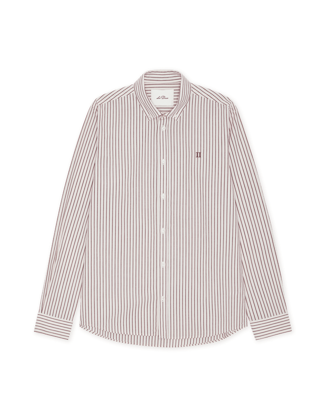 Light Oxford Striped Shirt fra Les Deux
