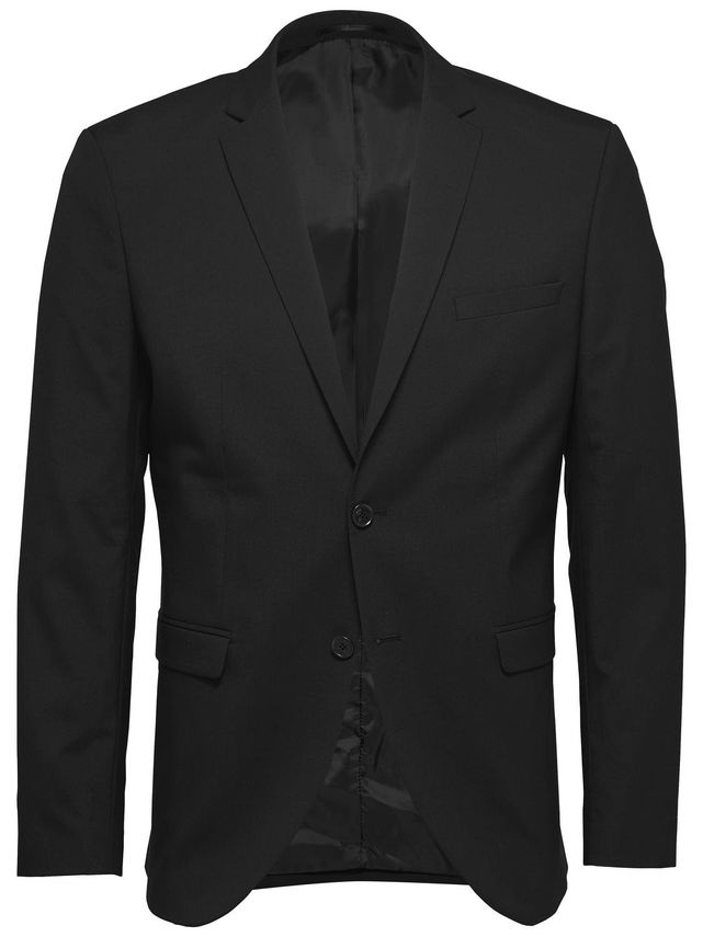 Elegant sort blazer til moderne mænd fra Selected