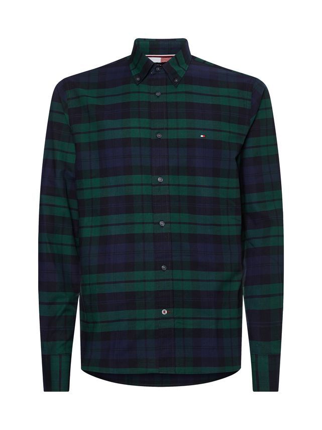Oxford Blackwatch Rf Shirt fra Tommy Hilfiger