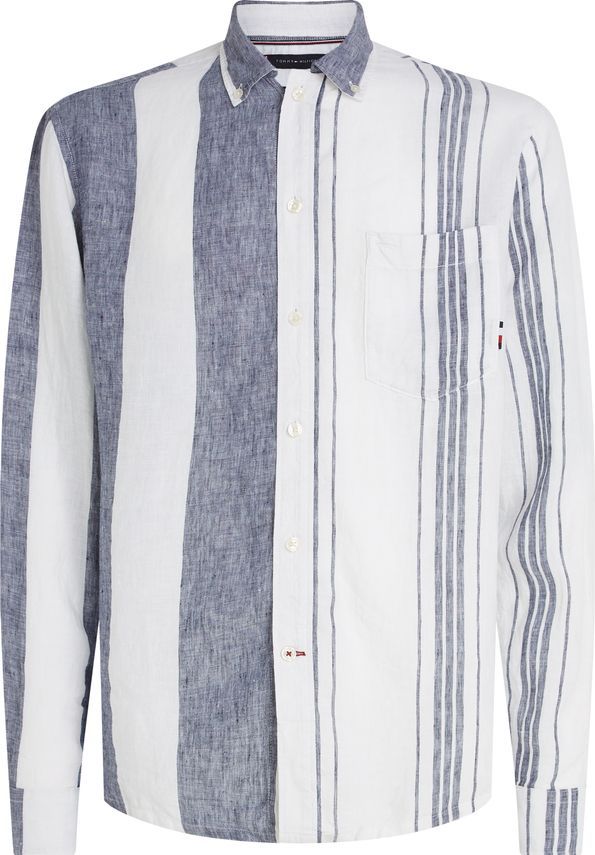 Tommy Hilfiger Breton Maxi Stripe Skjorte på udsalg!